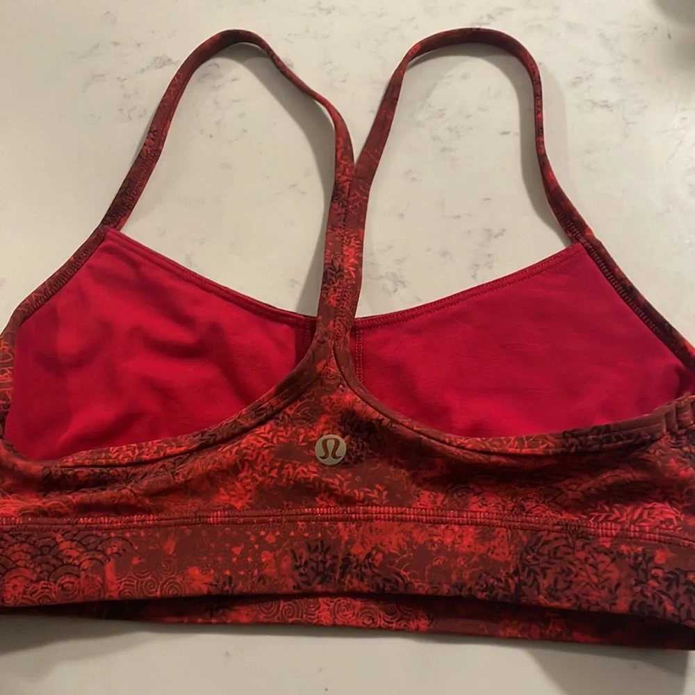 Lululemon red lunar new year bra - Picture 3 of 4